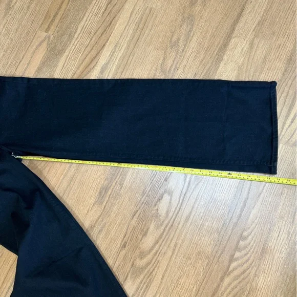 NWT J.Crew Black High-Rise Wide Leg Jeans Sz 25P - Picture 9 of 13